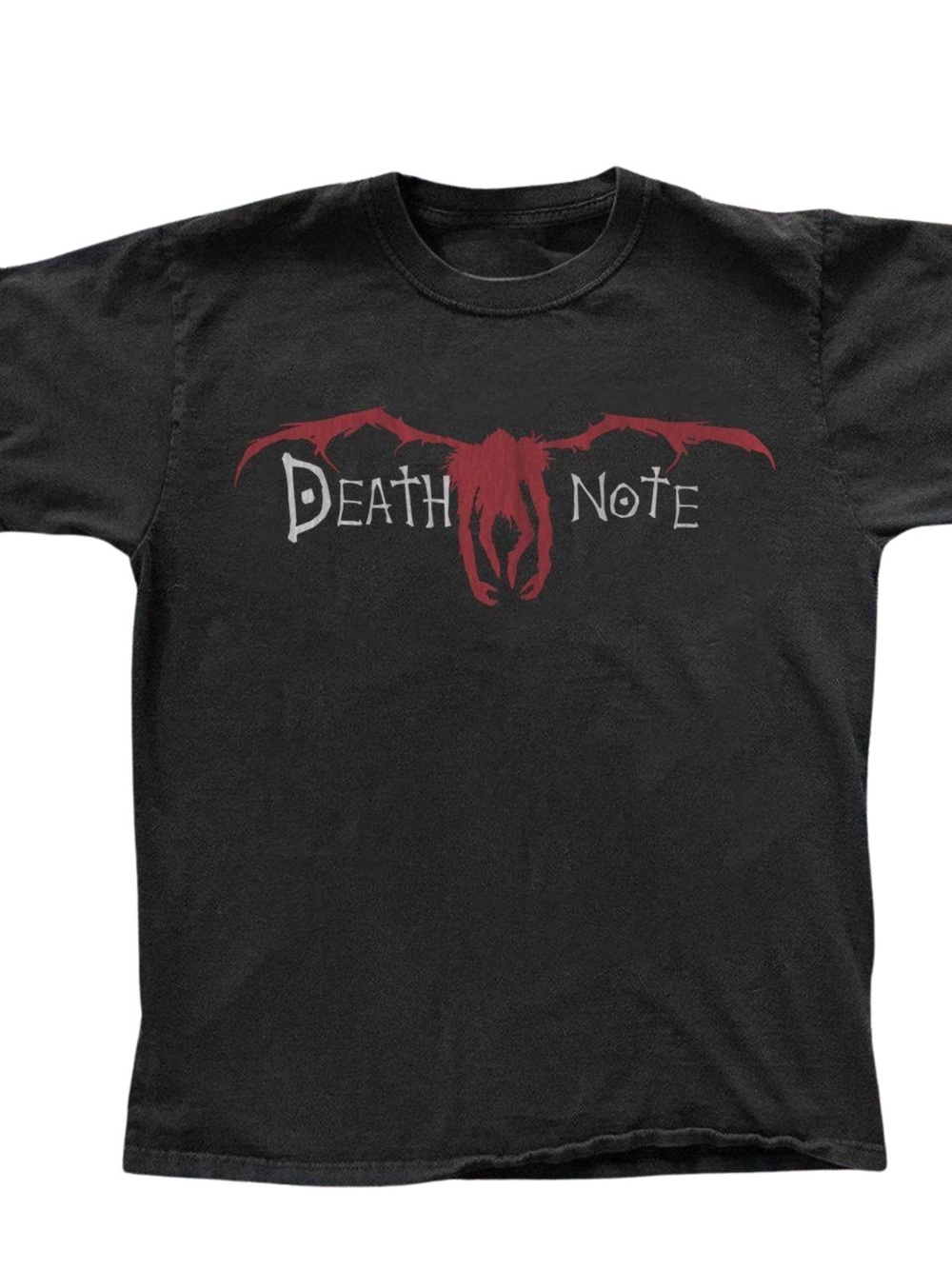 Gildan Black Short-Sleeve Tee with Red Graphic